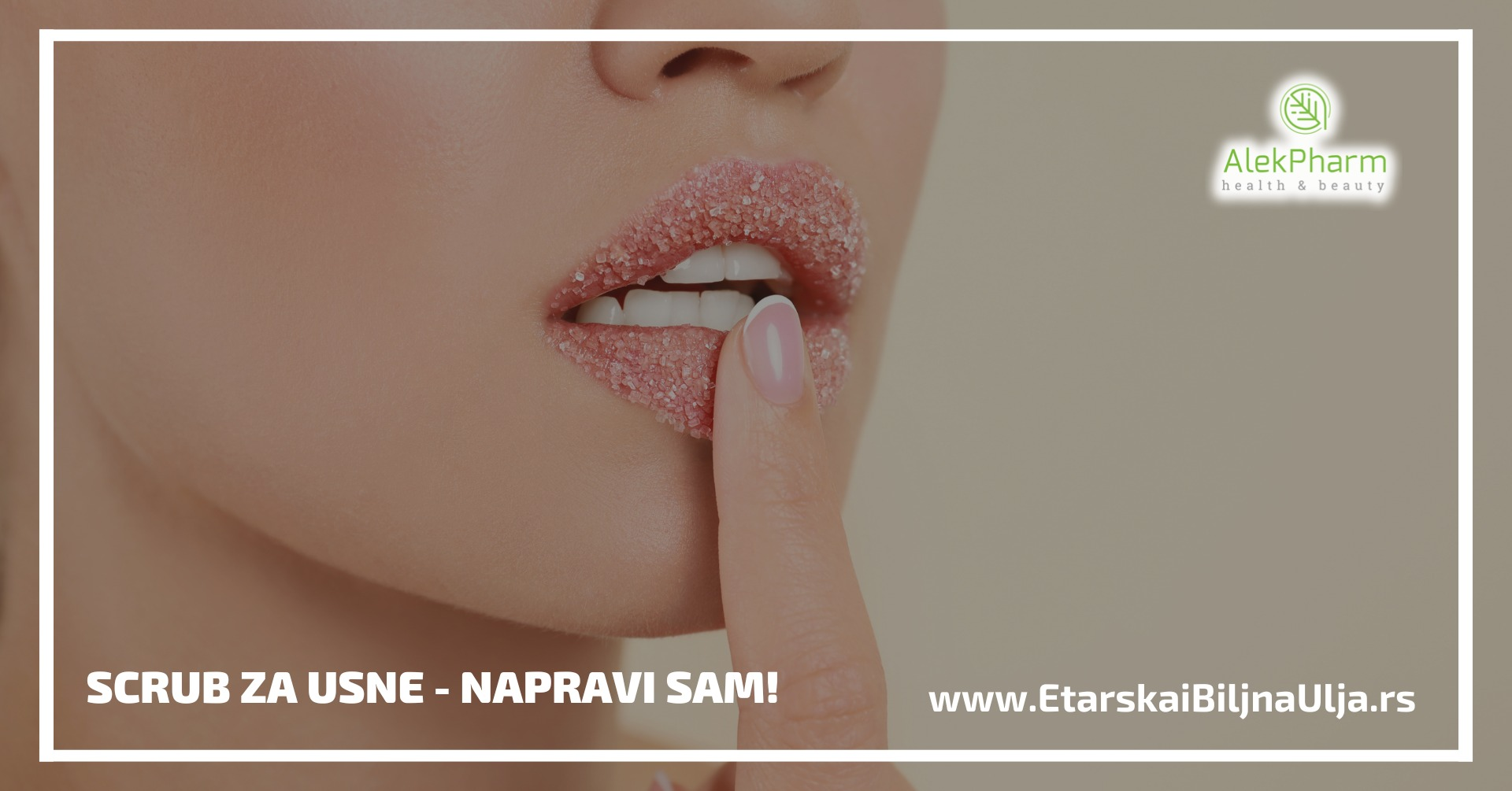 Scrub za usne - napravi sam!